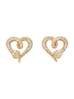 Kate Spade Snake Heart Studs